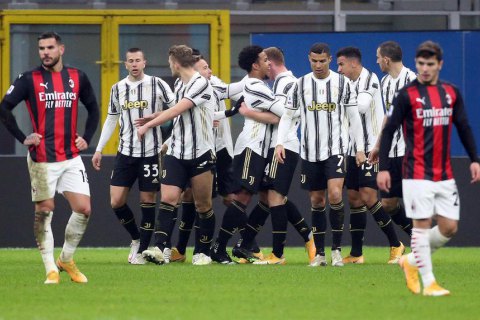 “Мілан” в протистоянні з “Ювентусом” зазнав першої поразки в сезоні в Серії А