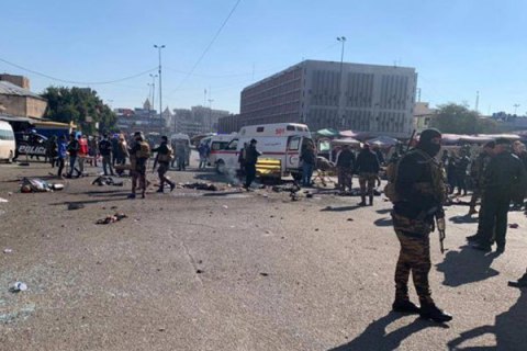 “Ісламська держава” взяла відповідальність за подвійний теракт у Багдаді