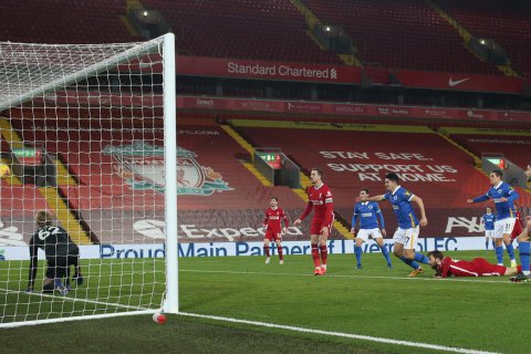 “Ліверпуль” майже 4 роки не програвав на “Енфілді”, а за останні 13 днів зробив це двічі поспіль