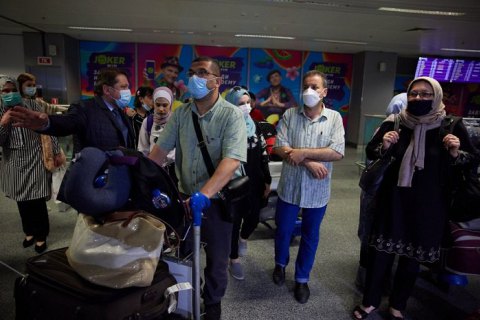 Із Сектора Гази повернулися 109 українців та громадян інших держав