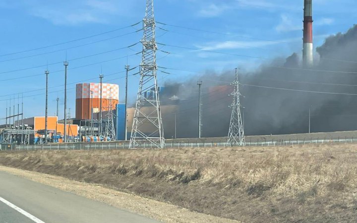 На Сахаліні горить ГРЕС-2