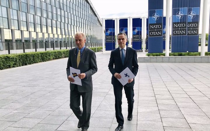 Фінляндія і Швеція подали заявки на вступ до НАТО