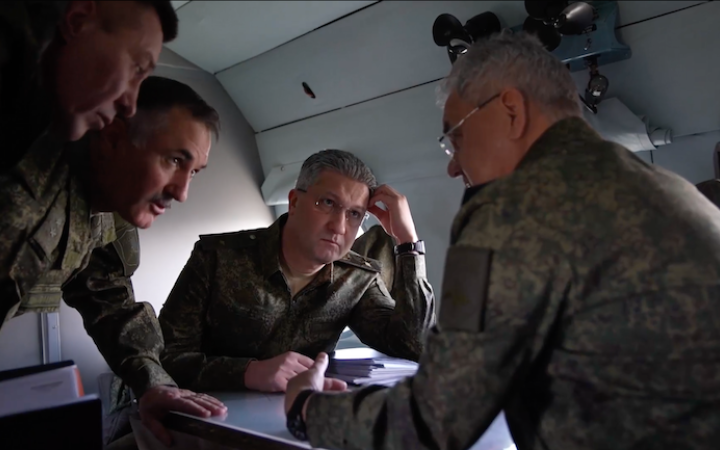 Шойгу заявив, що приїхав на місце дислокації окупантів в Україні