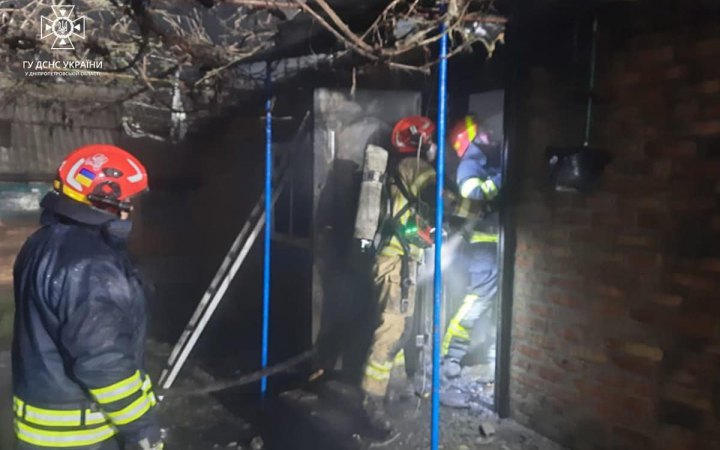 У пожежі на Дніпропетровщині загинула жителька