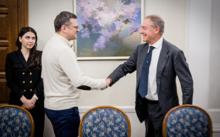 Кулеба зустрівся з міністром економічного розвітку Італії