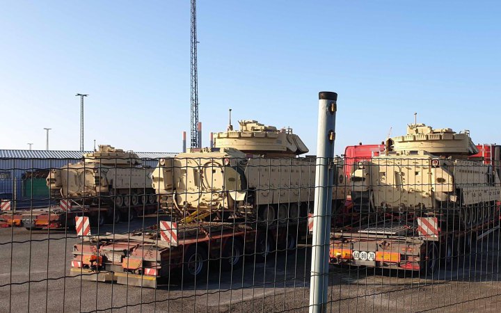 До Німеччини прибули американські БМП Bradley, - ЗМІ