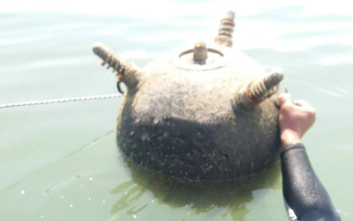 На Одещині знищили чергову морську міну