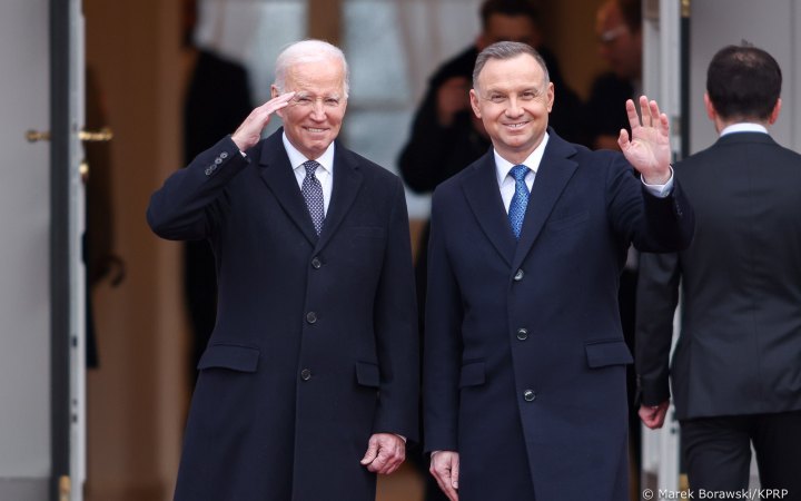 Дуда попросив Байдена перемістити техніку армії США до Польщі