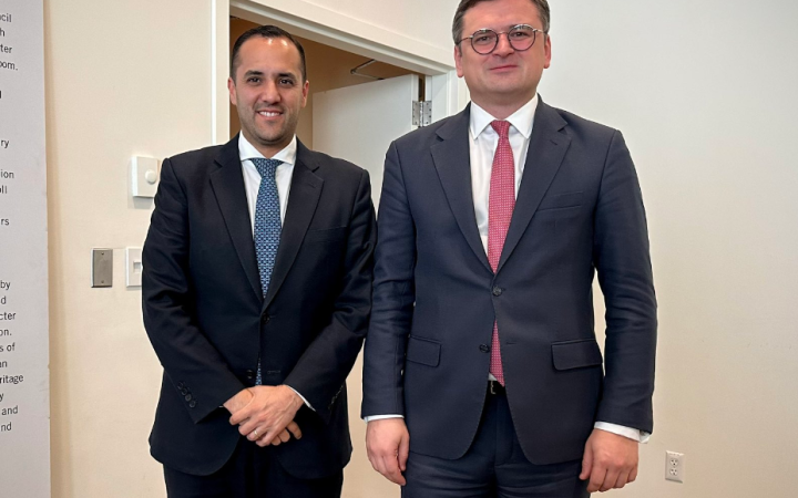 Кулеба зустрівся з міністром закордонних справ Еквадору