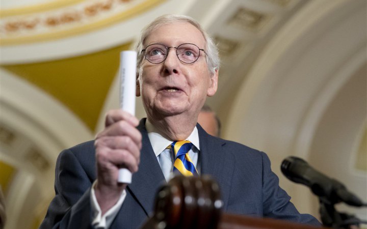 Лідер республіканців у Сенаті вважає, що Конгрес збереже підтримку оборони України