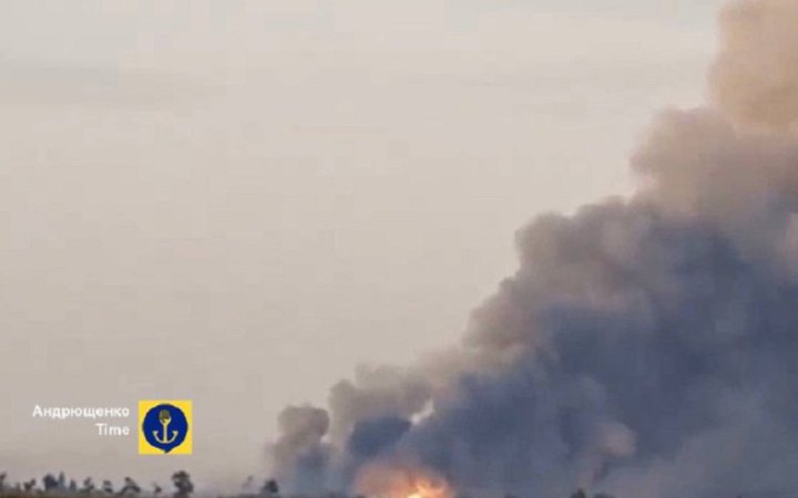 Біля Генічеська ЗСУ знищили склад боєкомплектів окупантів