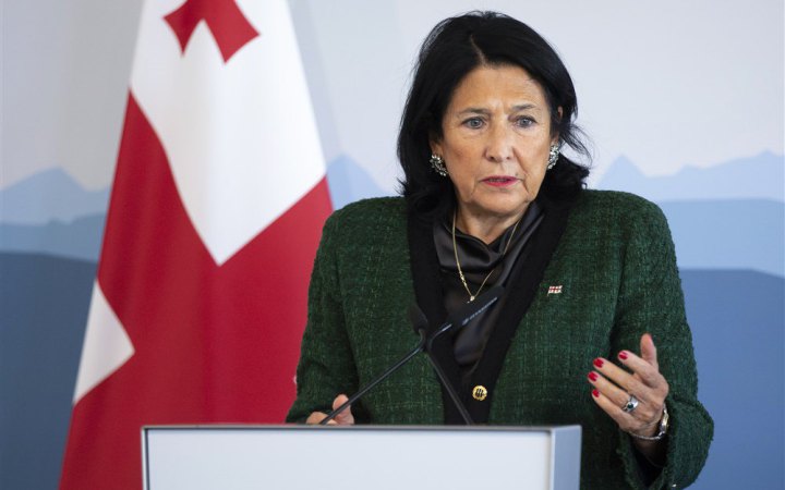 Неспроможність Путіна “опанувати” ситуацію у Росії і на полі бою в Україні викликає занепокоєння в Грузії, – Саломе Зурабішвілі