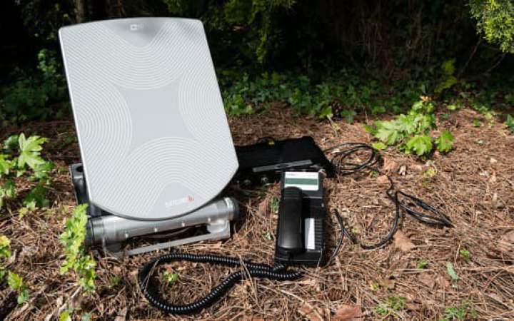 В Україну прибули шведські термінали супутникового інтернету, які оплатила Німеччина