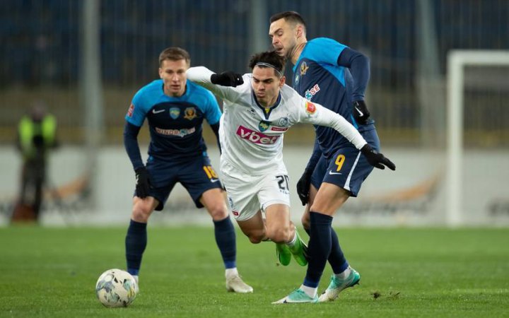 “Дніпро-1” обіграв “Чорноморець” і закінчив першу половину сезону лідером УПЛ