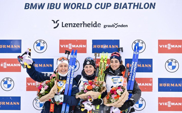 Чотири українки фінішували у топ-30 спринту етапу біатлонного Кубка світу у Швейцарії