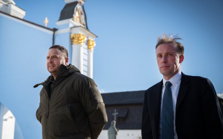 Голова ОП Андрій Єрмак обговорив з радником Байдена російські ракетні удари по Україні