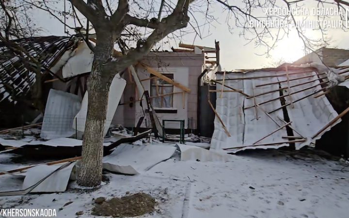 Через російські обстріли на Херсонщині постраждали шестеро цивільних, — ОВА