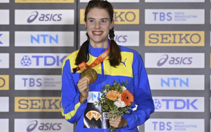 Ярослава Магучіх виборола срібну нагороду на чемпіонаті світу з легкої атлетики в приміщенні