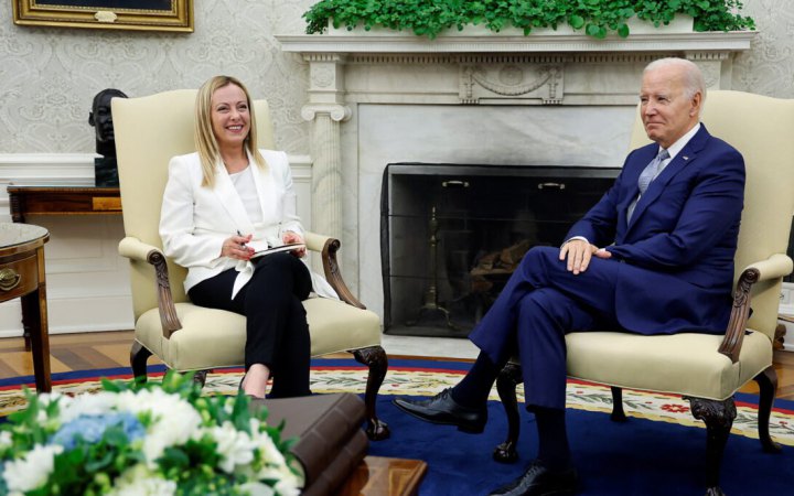 Байден та Мелоні обговорили підтримку України