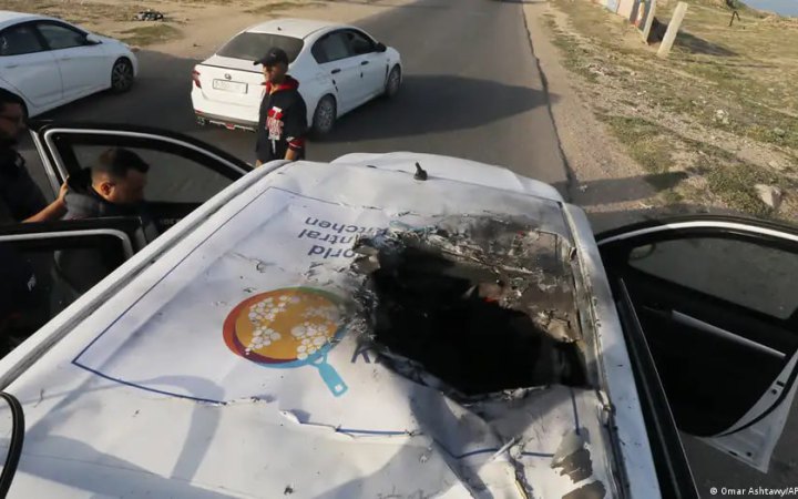 Ізраїль звільнив двох офіцерів, відповідальних за удар по волонтерах