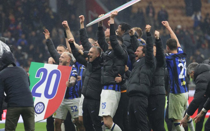 “Інтер” достроково став чемпіоном Італії, здобувши перемогу в дербі