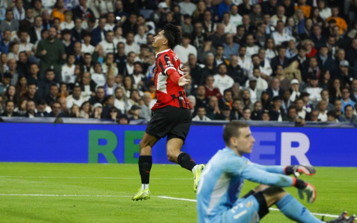 Ліга Чемпіонів: “Реал” з Луніним у воротах сенсаційно поступився “Мілану”