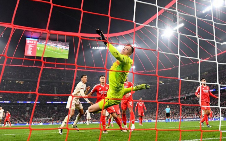 Ліга чемпіонів: 9 сейвів Трубіна не врятували “Бенфіку” від поразки