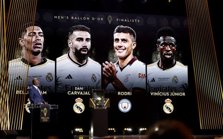 Володар “Золотого м’яча” випередив Вінісіуса у голосуванні лише на 41 бал