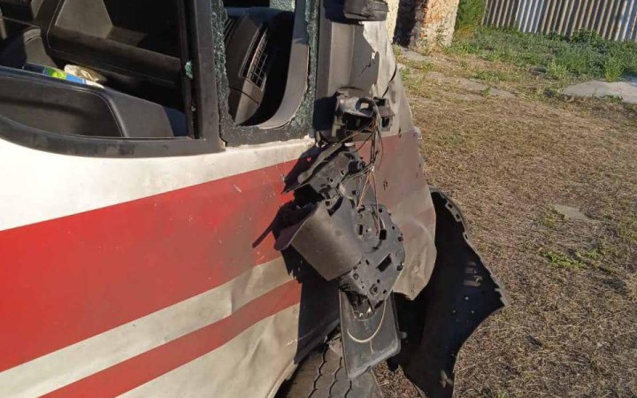 Армія РФ атакувала авто “швидкої” на Херсонщині