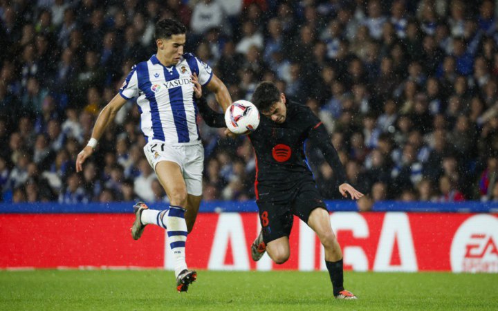 Ла Ліга: «Барселона» мінімально поступилася «Реалу Сосьєдаду»