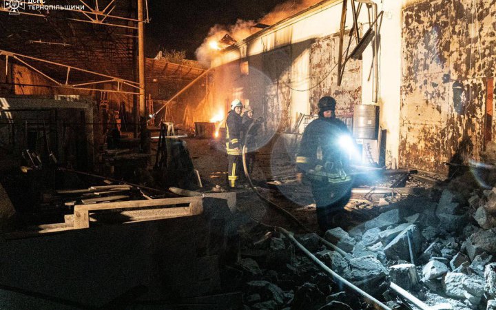 У Тернополі “шахед” залишив частину міста без електрики