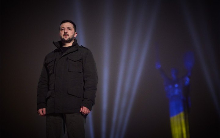 Новорічне привітання президента України Володимира Зеленського