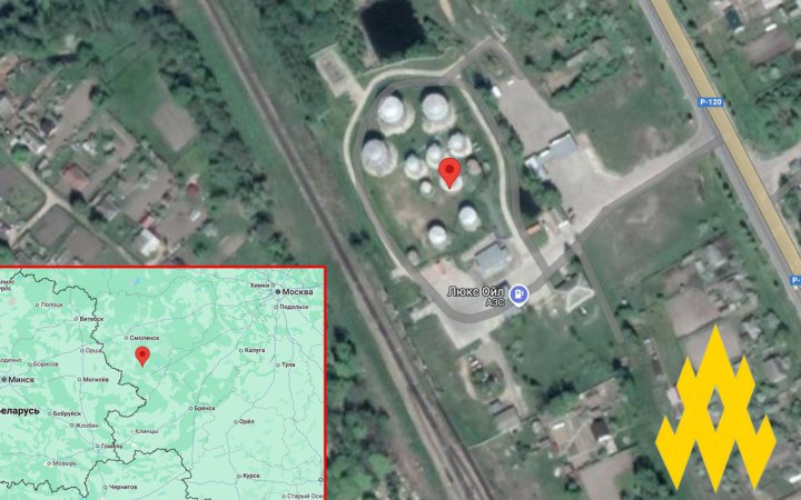 Кримські партизани розвідали російську нафтобазу в Смоленській області