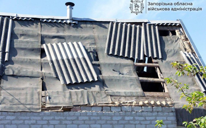 Упродовж доби ворог 400 разів бив по Запорізькій області