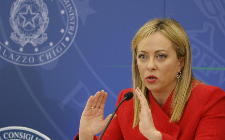 Прем’єрка Італії дистанційно візьме участь у саміті “коаліції рішучих”