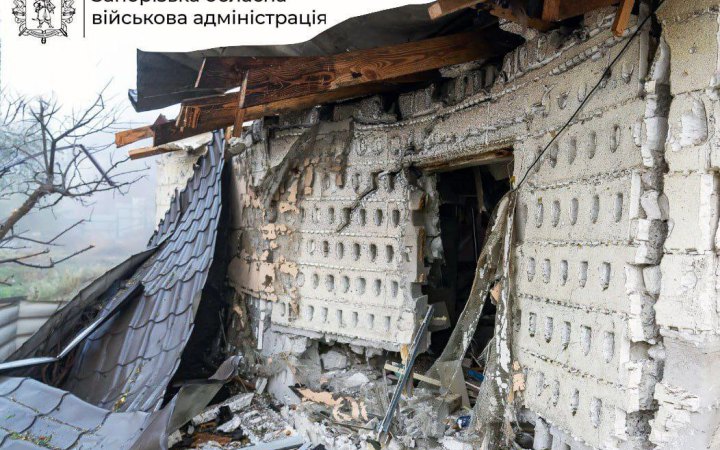 Армія РФ упродовж доби обстріляла 12 населених пунктів Запорізької області