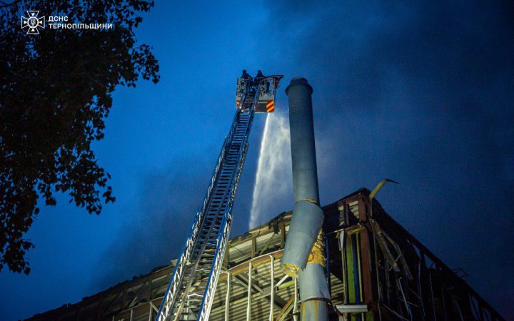 У Тернополі російська ракета влучила у будівлю промислового підприємства (доповнено)