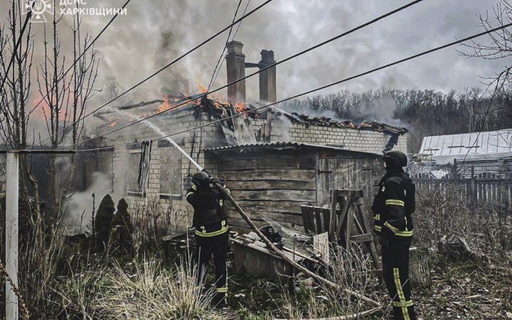 Росіяни вдарили по Куп’янську на Харківщині некерованими ракетами