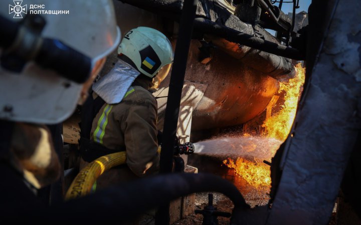 Уночі росіяни атакували Полтавщину ракетами і дронами. Є пошкодження енергетичної інфраструктури