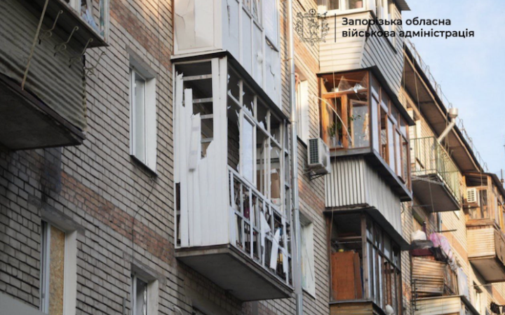 Росіяни обстріляли Запоріжжя 13 “шахедами” (оновлено)