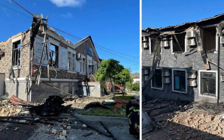 Росіяни зруйнували клініку у Білій Церкві