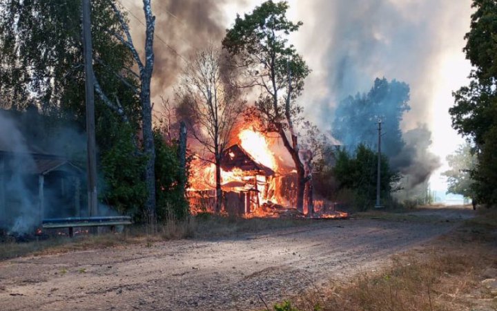 Російські окупанти атакували село на Чернігівщині
