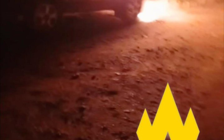 Партизани “АТЕШ” знищили авто “Ахмата” в окупованому Маріуполі