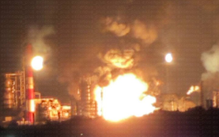 Рязанський нафтопереробний завод – у вогні