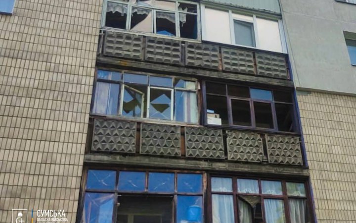 У Сумах унаслідок дронової атаки постраждав охоронець підприємства (доповнено)