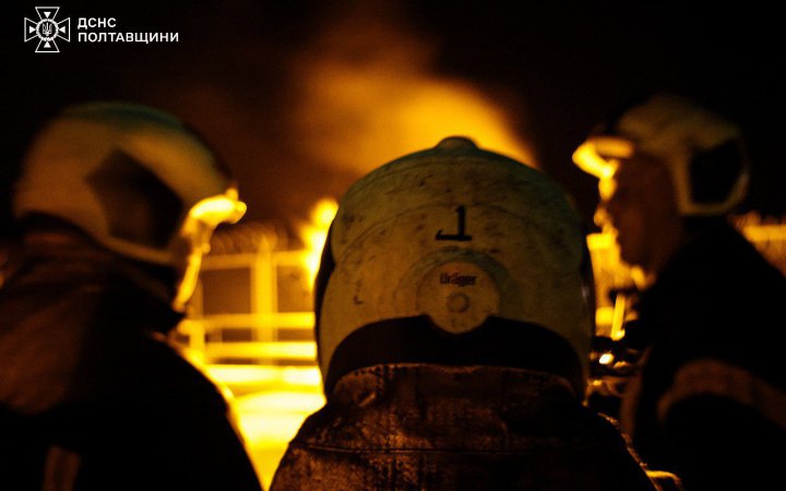 РФ вдарила по об’єкту газовидобувної галузі на Полтавщині