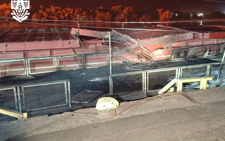 Через дронову атаку на Одещині ушкоджені цивільні судна, постраждала людина