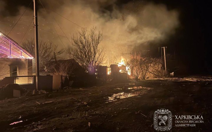 На Харківщині через російські обстріли пошкоджені житлові будинки
