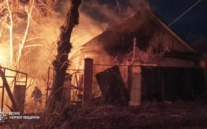 Росіяни атакували дронами Чернігівщину, є жертва