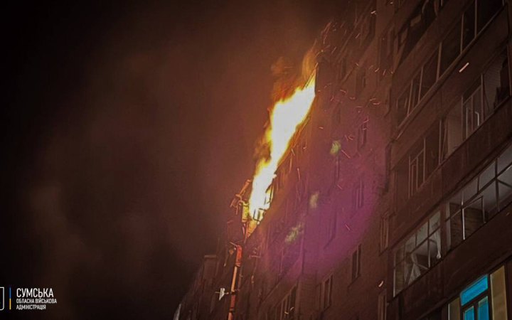 Унаслідок обстрілів РФ на Сумщині загинула людина